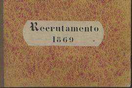 Recenseamento de mancebos aptos ao recrutamento militar para 1869